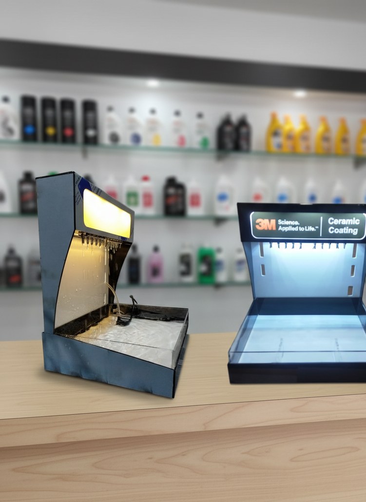 Ceramic Coating Display Stand